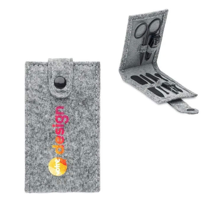 Set publicitaire de manucure 6 pièces - NAILKIT FELT