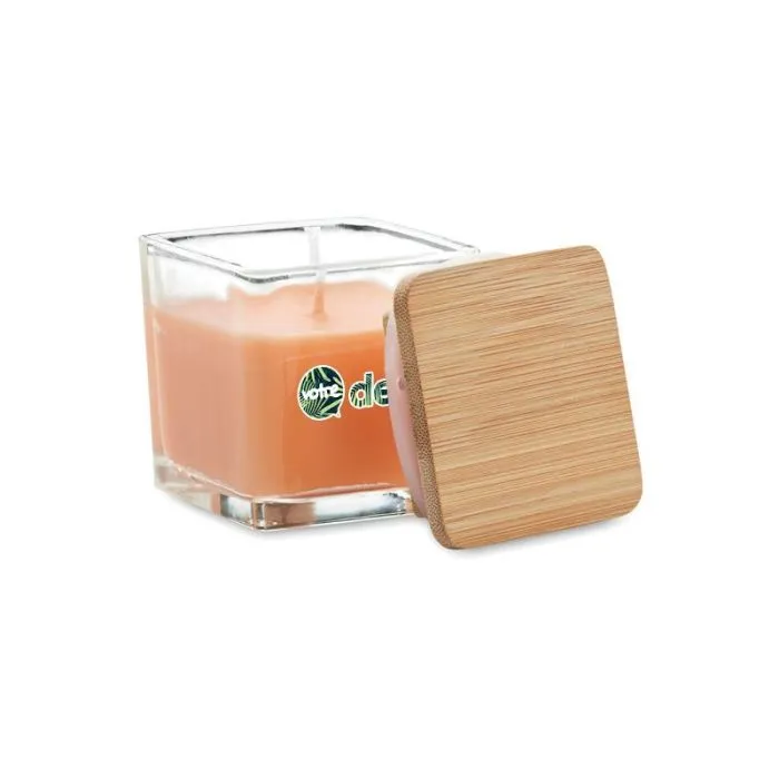 Bougie publicitaire parfumée carrée 50gr - PILA