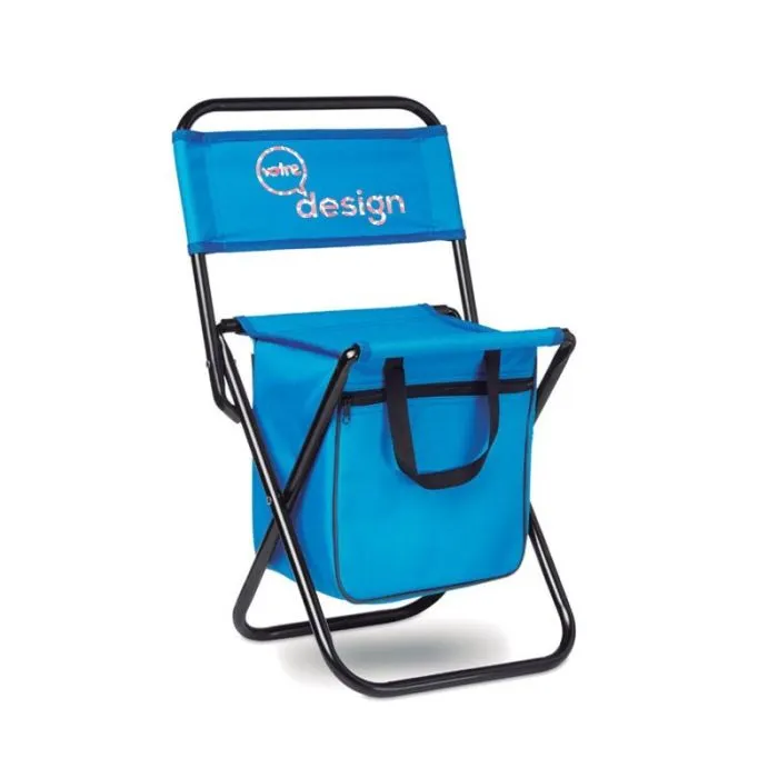 Chaise pliable / glacière publicitaire - SIT & DRINK