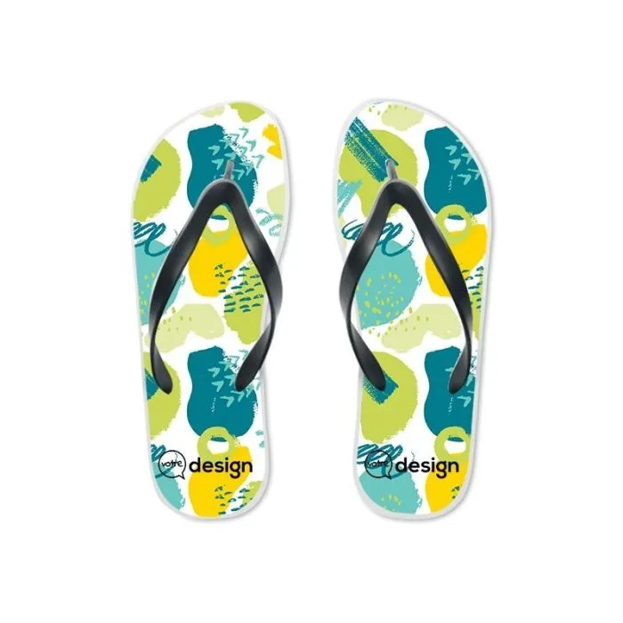 Tongs publicitaire pour sublimation L DO MEL