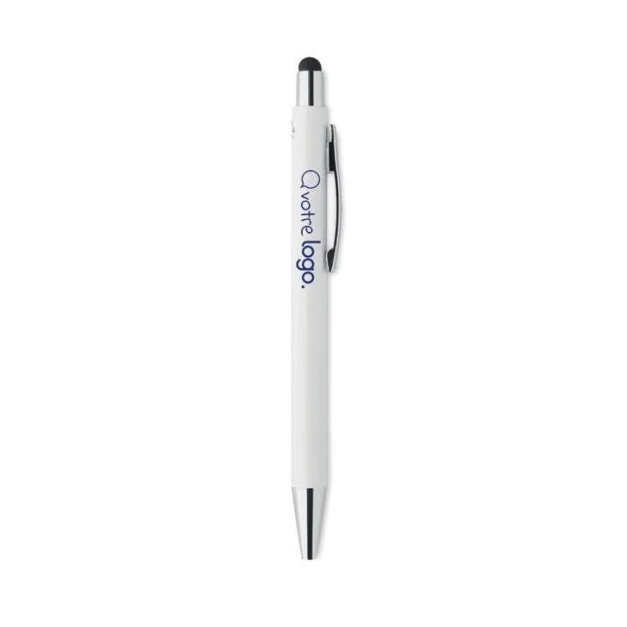Stylo & stylet publicitaire antibactérien BLANQUITO CLEAN