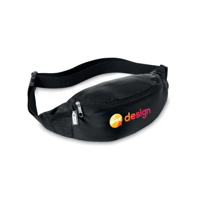 Sac banane publicitaire en RPET 210D - HULABAG