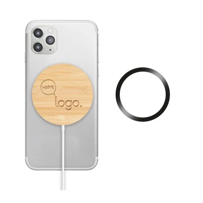 Chargeur publicitaire sans fil magnétique RUNDO MAG