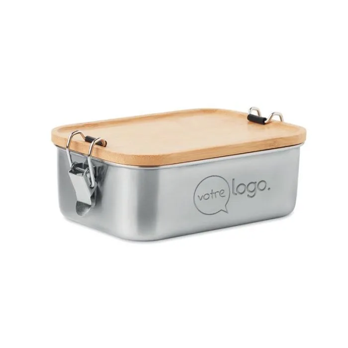Lunch box personnalisée en acier inox. 750ml SONABOX