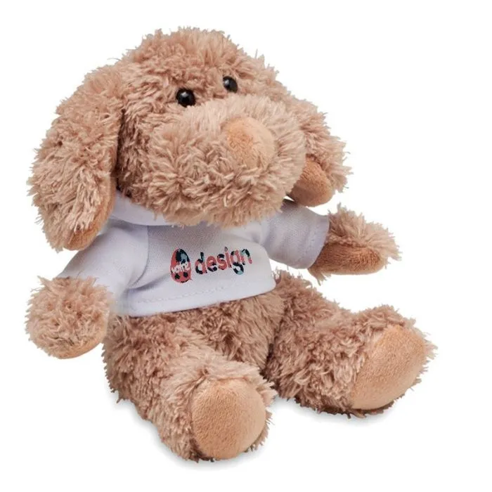 Chien en Peluche publicitaire avec sweat - DOGGY