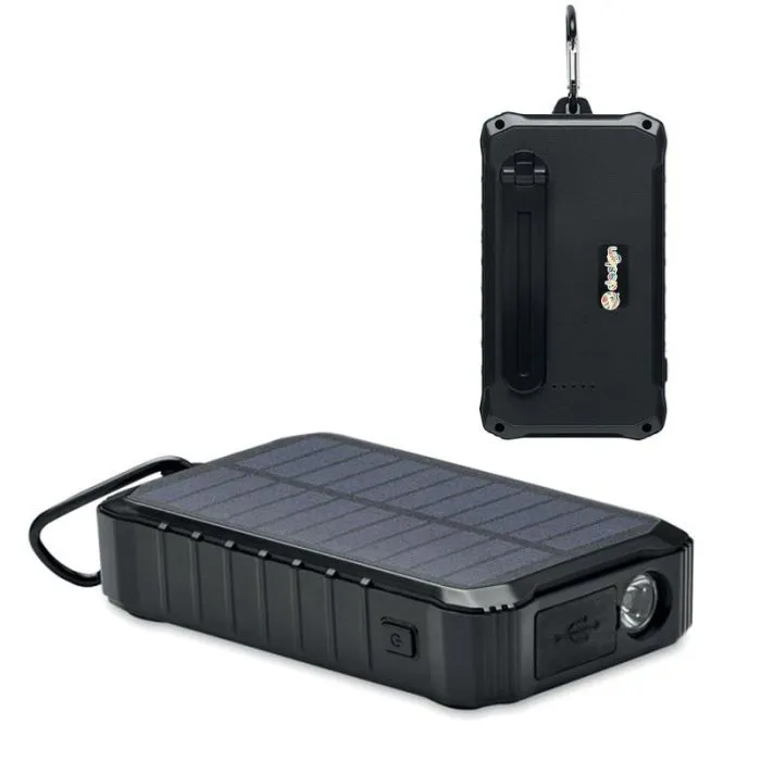 Powerbank publicitaire solaire à dynamo 8000 mA - DYA