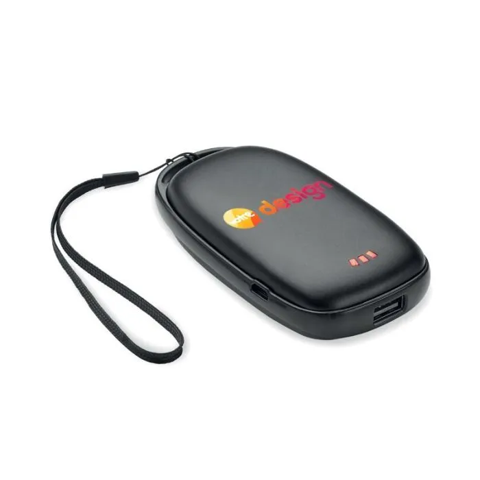 Chaufferette publicitaire power bank 4000mAh - TRICPOWER