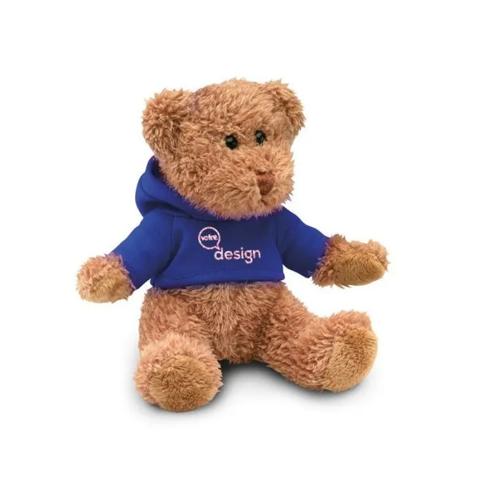 Ours en peluche avec t-shirt personnalisé JOHNNY