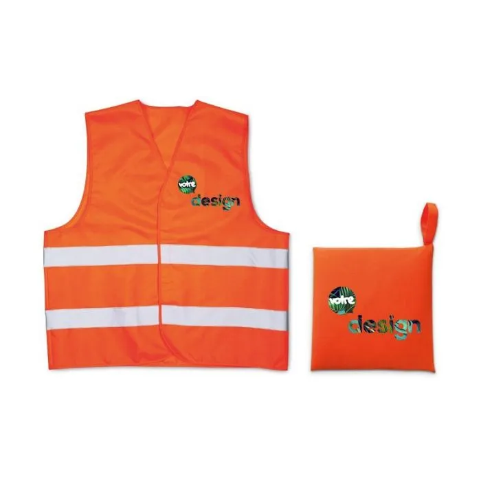 Gilet de securité publicitaire VISIBLE