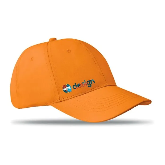 Casquette baseball personnalisée 6 pans BASIE