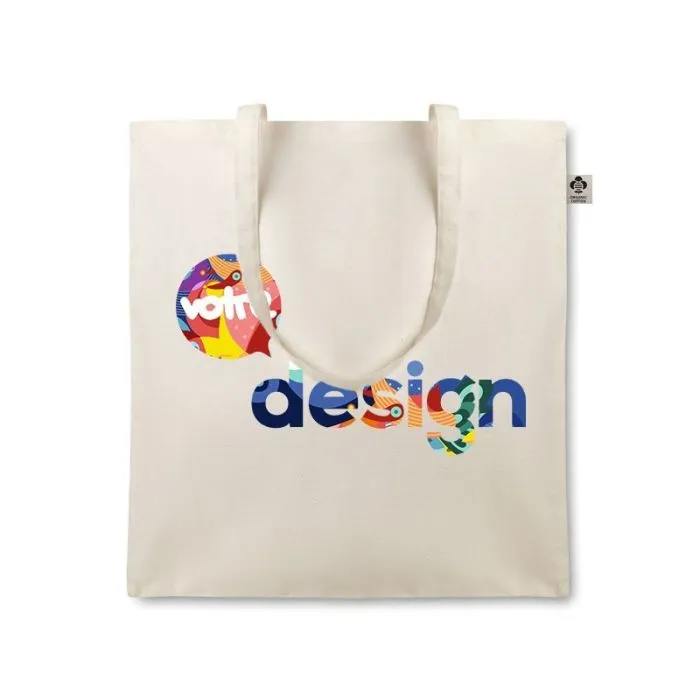 Sac en coton bio personnalisé 105 gr ORGANIC COTTONEL