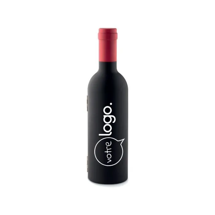 Coffret bouteille personnalisé set de vin SETTIE