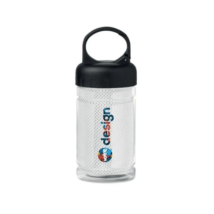 Bouteille personnalisée avec serviette de sport FRIS