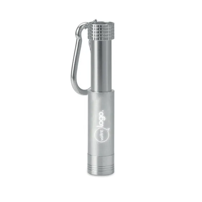 Porte-clés LED personnalisé en alu /ABS POP LIGHT