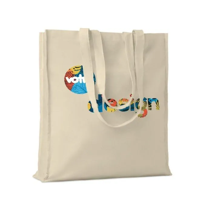 Sac shopping publicitaire en coton 140gr/m² PORTOBELLO