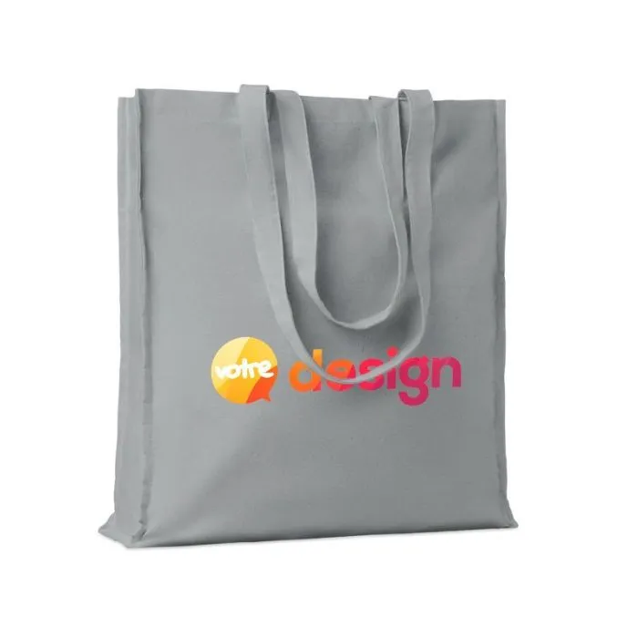 Sac shopping personnalisé en coton 140gr/m² PORTOBELLO