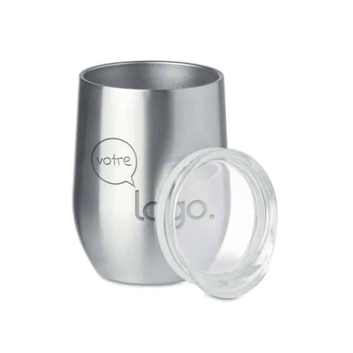 Verre publicitaire double paroi 300ml CHIN CHIN