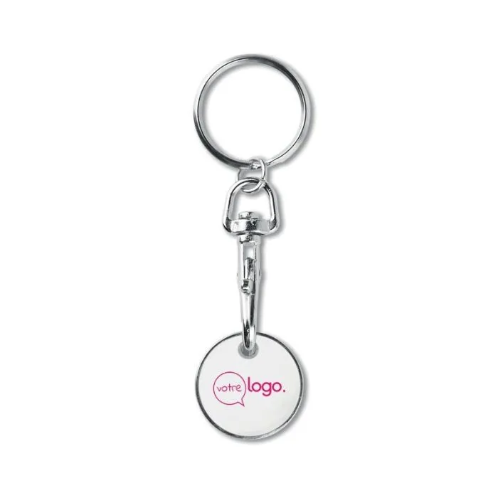 Porte-clés personnalisé (euro) TOKENRING