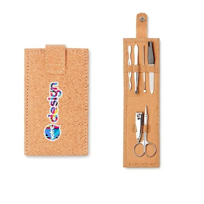 Set de manucure personnalisé en liège NAILKIT CORK