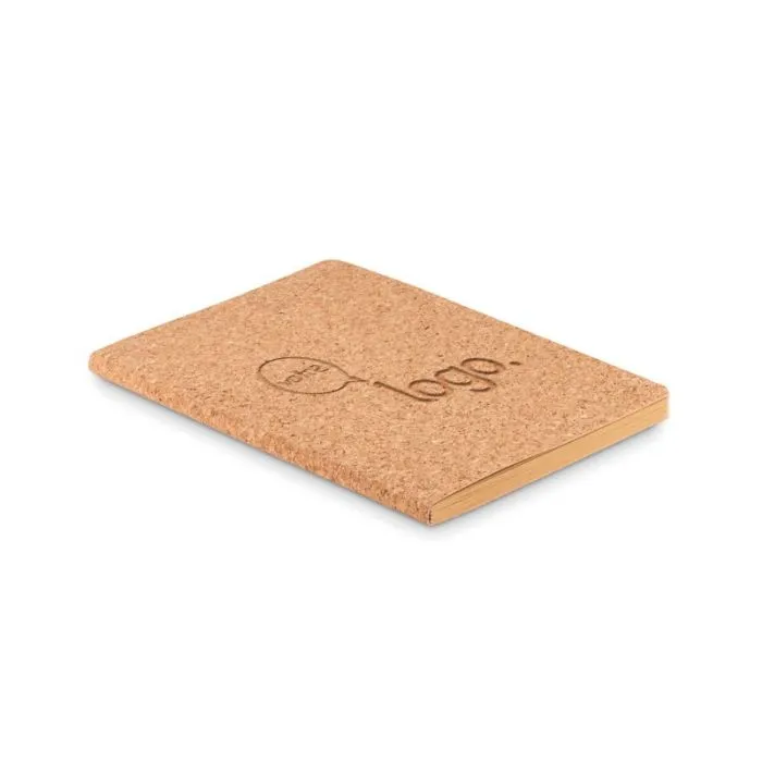 Carnet A5 couverture en liège publicitaire NOTECORK