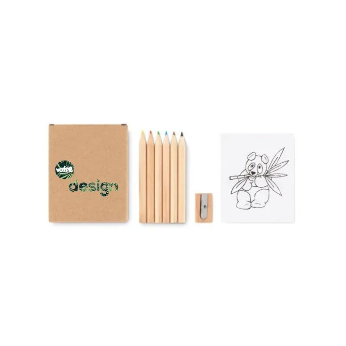 Set de coloriage publicitaire LITTLE VANGOGH