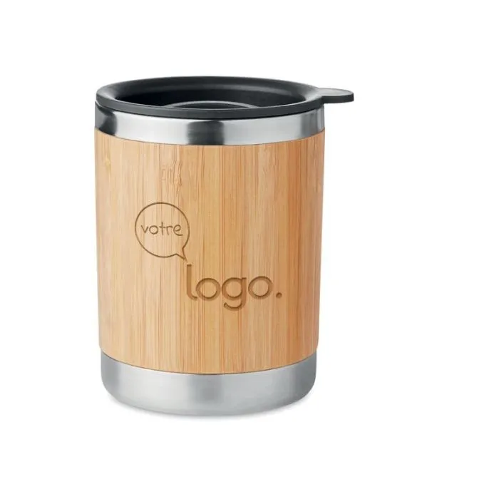 Gobelet publicitaire en acier inoxydable 250ml LOKKA