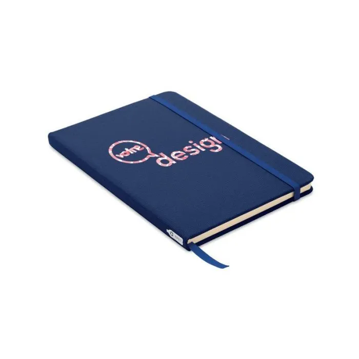 Carnet A5 personnalisé couverture RPET 600D NOTE RPET