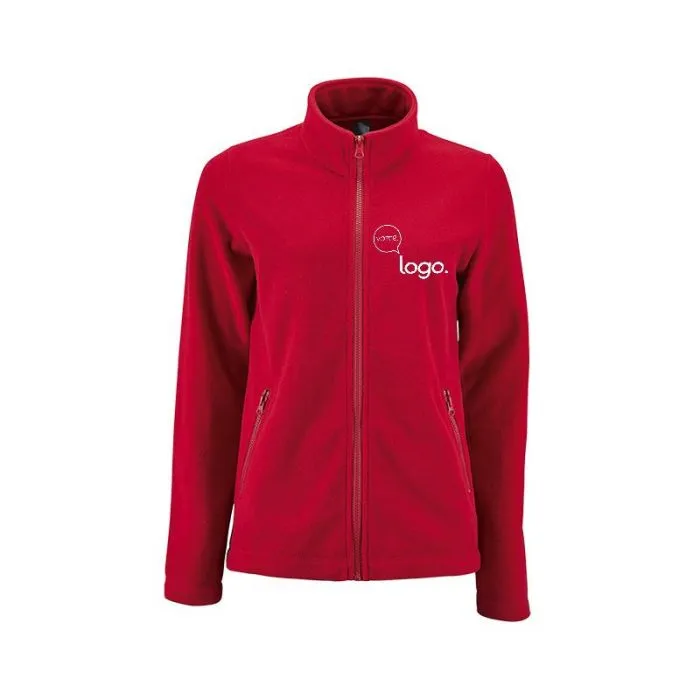 Veste polaire femme zippée personnalisée NORMAN