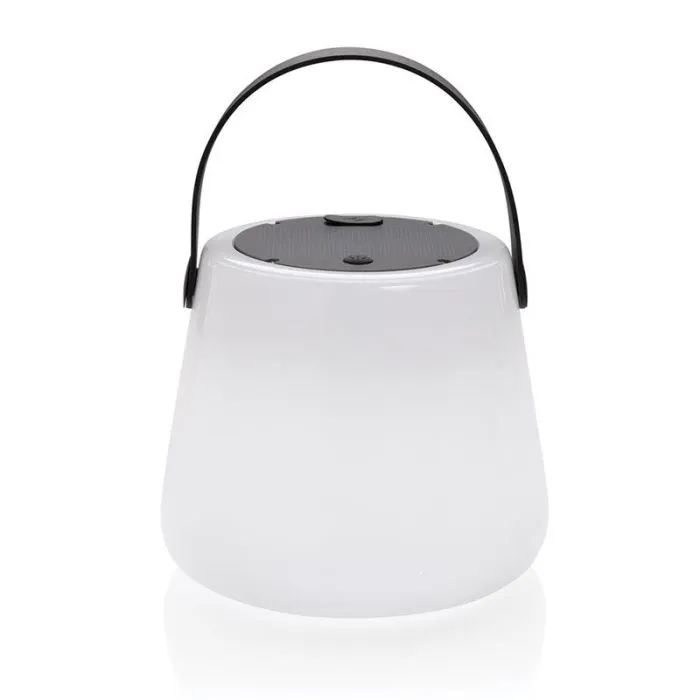 Lampe d'extérieur publicitaire en plastique recyclé RCS - SolarGlow