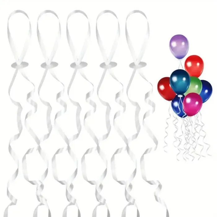 Wit touw, 200 cm, per set van 100 stuks