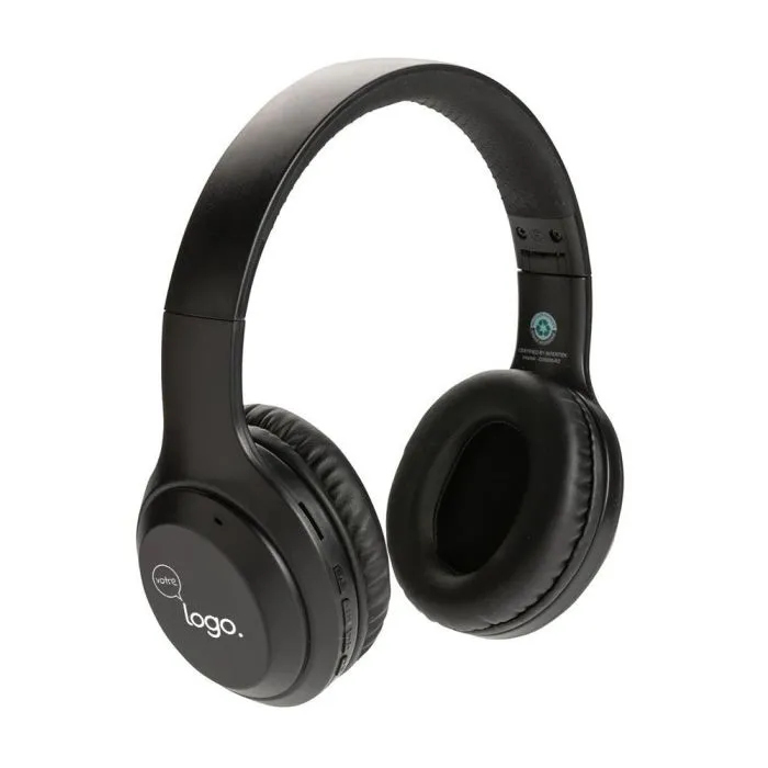 Casque audio personnalisé en plastique recyclé RCS