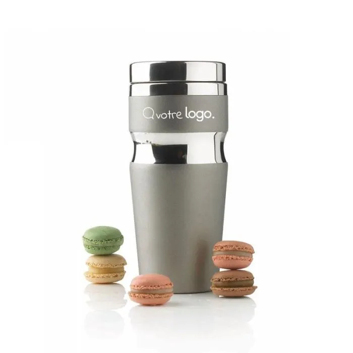 Mug isotherme publicitaire Contour