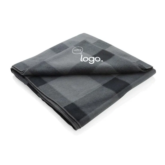 Plaid personnalisé doux à carreaux