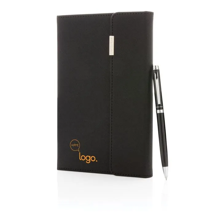 Set publicitaire carnet de notes A5 et stylo Swiss Peak