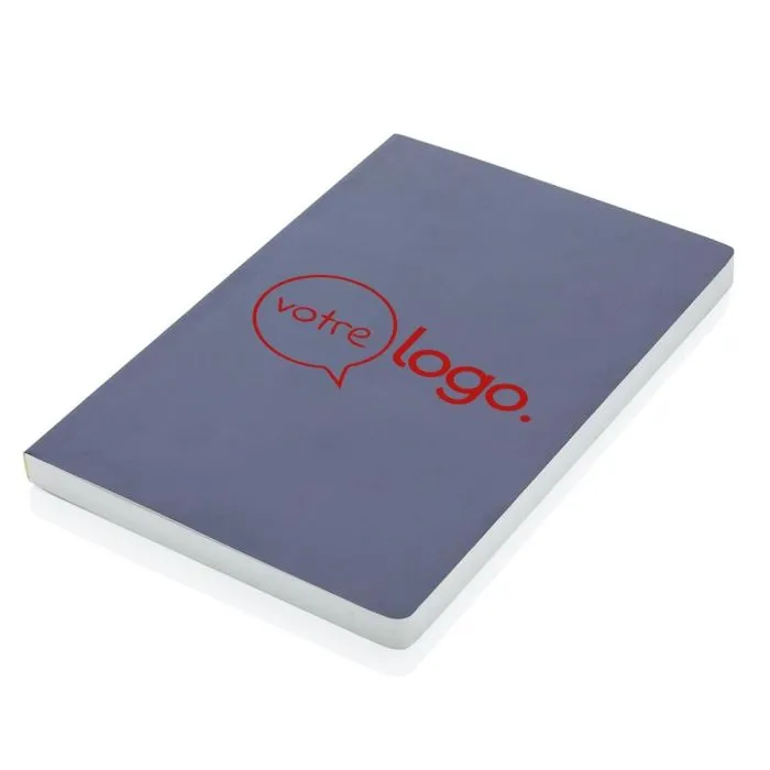 Carnet de notes publicitaire A5 à couverture souple en papier minéral IMP