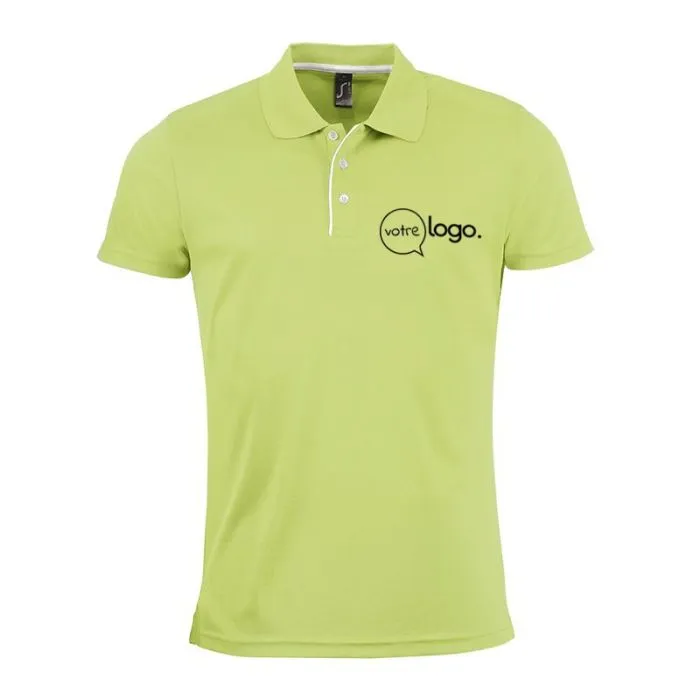 Polo de sport pour homme personnalisé PERFORMER