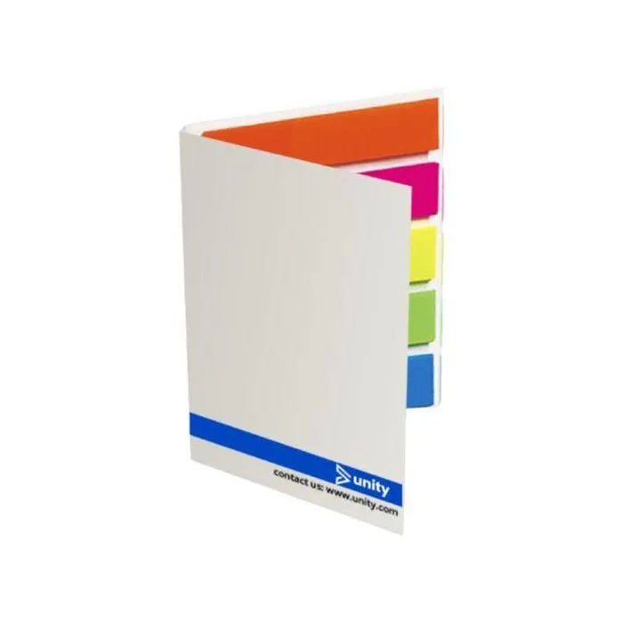 Carnet de marque-pages adhésifs personnalisé