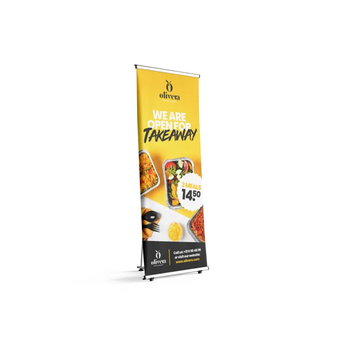 Stampa di kakemono e L-banner