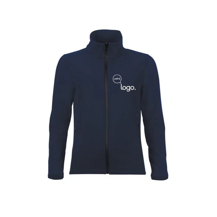 Veste femme zippé softshell personnalisée RACE