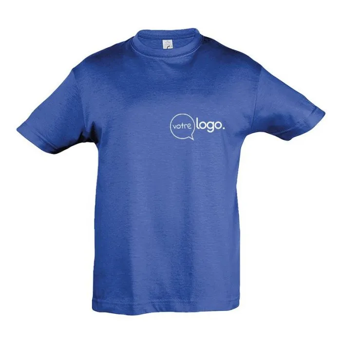 Tee-shirt enfant col rond personnalisé REGENT KIDS