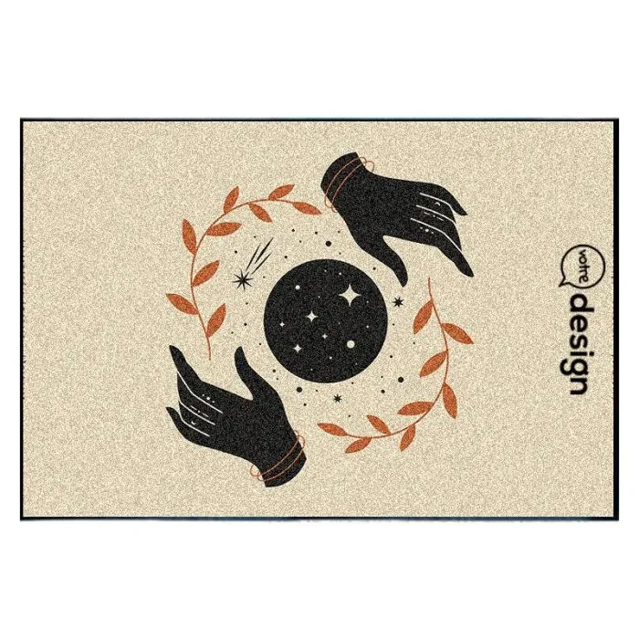 Tapis personnalisable 200x300cm en nylon anti-traces - Scrape Impressions
