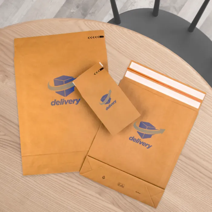 Busta da spedizione in carta kraft personalizzata