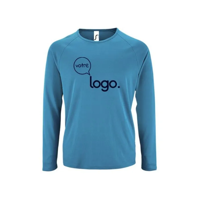 Tee-shirt sport homme manches longues personnalisé SPORTY LSL