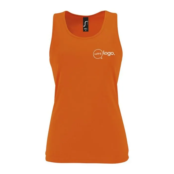 Débardeur sport femme personnalisé SPORTY TT