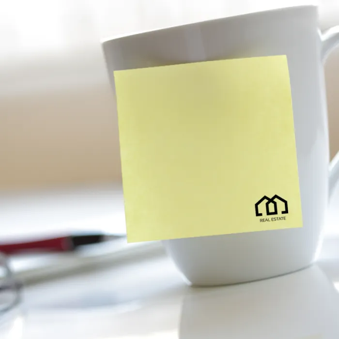 Post-it-blok om te personaliseren