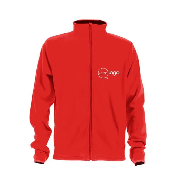 Veste polaire zippée personnalisée homme HELSINKI