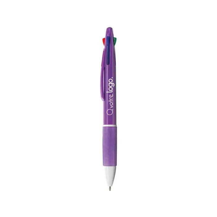 Stylo 4 couleurs personnalisé