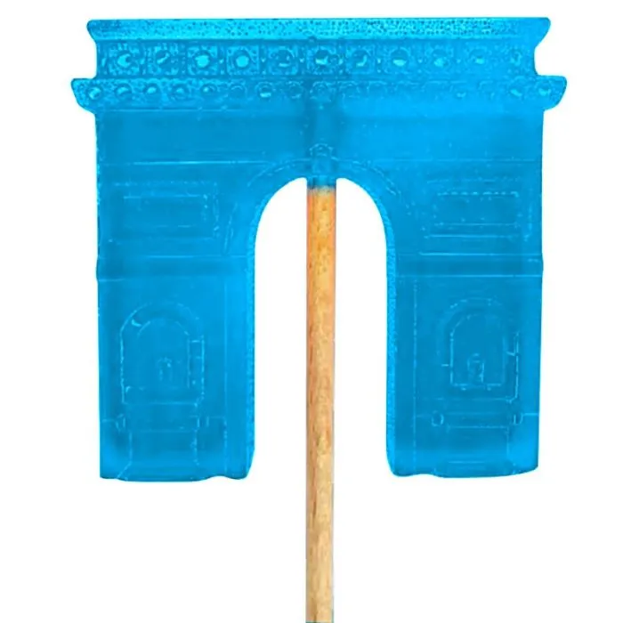 Sucette Arc de Triomphe tricolore
