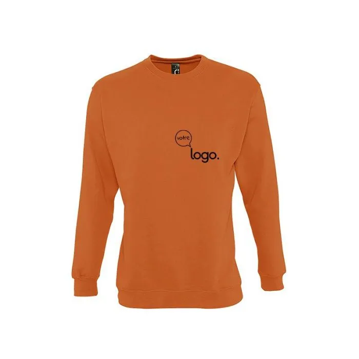 Sweat-shirt unisexe col rond personnalisé SUPREME