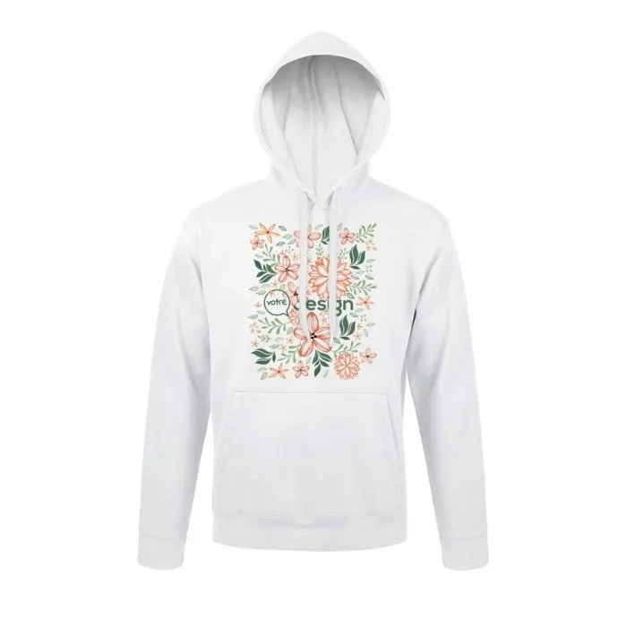 Sweat-shirt unisexe à capuche personnalisé Snak